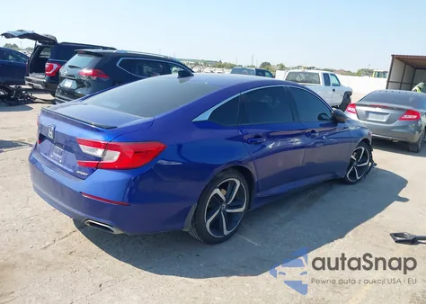 2021 Honda Accord Sport из США, поврежденный, VIN 1HGCV1F36MA049727